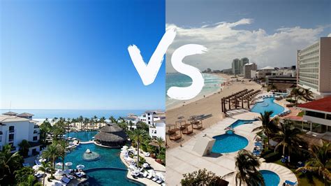 Cabo vs cancun. Because Cabo vs Cancun are such popular tourist destinations, both Cancun airport and Los Cabos airport are well-maintained, and transportation to and from the airports is well-established. After all, Cancun is the #1 largest airport in Mexico, while Los Cabos is the #3 largest. 
