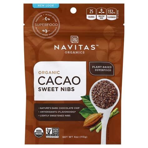 Judee's Organic Cacao Nibs 8 oz - Non-GMO and Gluten-Free - Blends Well in Smoothies and Shakes - Great for Baking and Decorating - Make Overnight Oats, Ice Cream Sundaes, and Cereal Bars. Cacao Nibs 8 Ounce (Pack of 1) 76. $1099 ($1.37/Ounce) $6.99 delivery Fri, Oct 13. Or fastest delivery Thu, Oct 12. . 