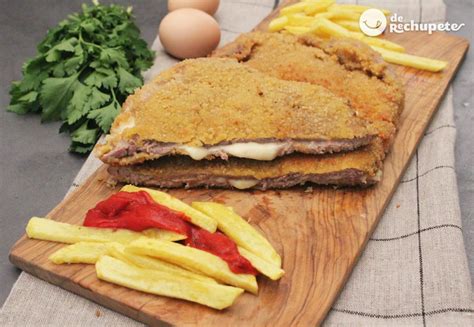 Cachopo de ternera. Receta asturiana paso a paso - Recetas de rechupete