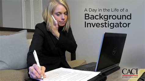 10 best companies for Background investigators. 1. CACI International. Zippia Score 4.6. Average Background Investigator Salary: $65,471#1 Top Company For Background Investigators. Company Highlights: CACI International Inc is an American multinational professional services and information technology company located in Arlington, Virginia ...