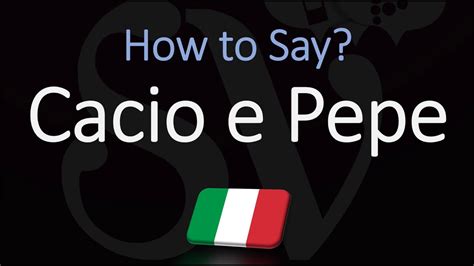 Cacio e pepe pronunciation. Things To Know About Cacio e pepe pronunciation. 