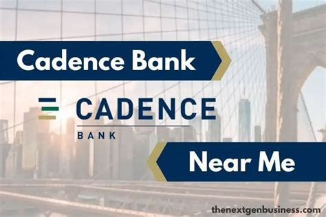 Cadence banks near me. Things To Know About Cadence banks near me. 