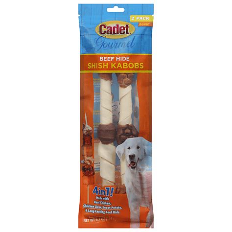 Cadet Dog Treats, Gourmet, Shish Kabobs, 4 in 1, …