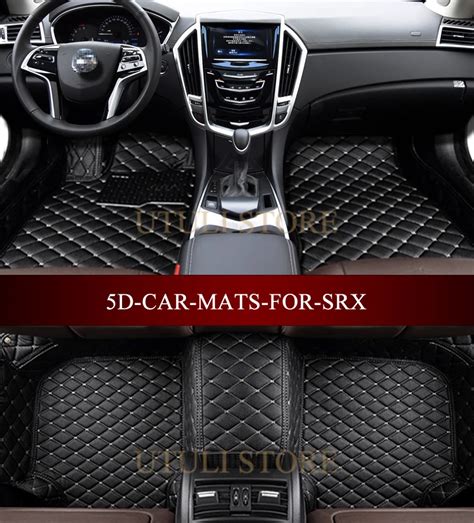 Cadillac SRX Floor Mats Carpet, All-Weather, Custom …