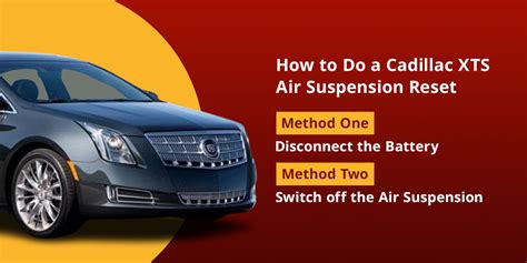Cadillac xts air suspension reset. Things To Know About Cadillac xts air suspension reset. 