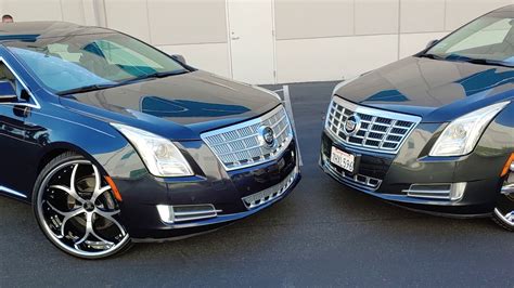 My 2014 Cadillac xts platinum on 24 inch velocity wheels. 