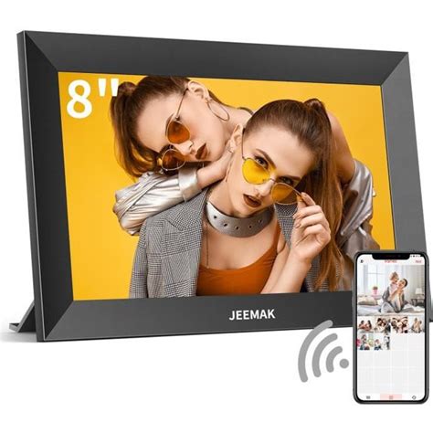 Cadre photo numérique Wi-Fi JEEMAK 8