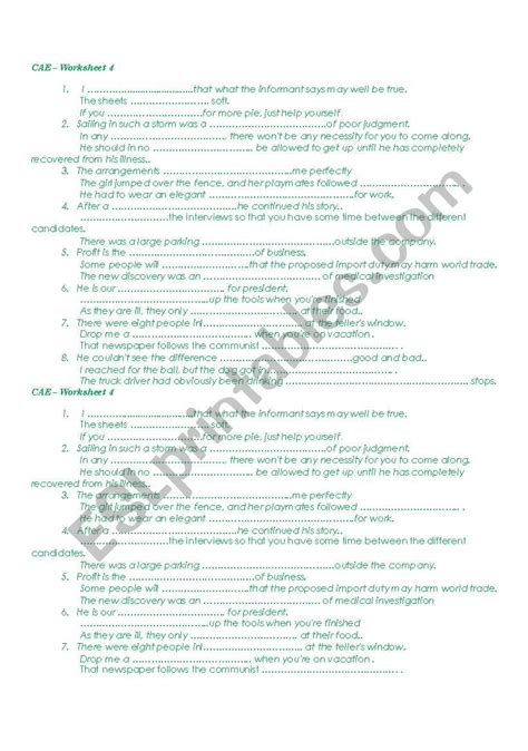 Cae gap fill exercises.  Free practice tests and exercises for advanced learners of ...