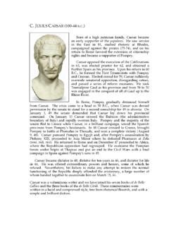 Caesar - The Latin Library