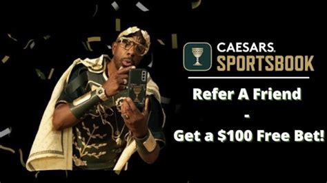 Promos at Caesars Sportsbook. Caesars Sportsbook has regular daily and weekly offerings for their customers. ... Get 5,000 in reward credits when you refer a friend and they bet $50 or more.. 