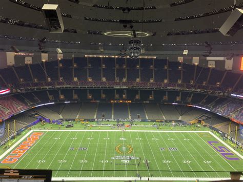 Caesars superdome photos. Caesars Superdome. Chris Stapleton tour: Bayou Country. Marketed by Ticketslave as a "Platinum" seat at >$350, with NO warning about limited sight lines or obscured views. These seats have worse views than $50 views walking along the concession concourse. Do NOT be fooled and waste your money like we did. 