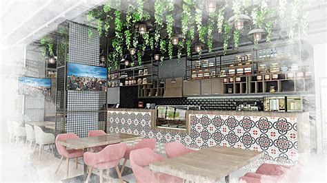 Cafe/Restoran Projeleri CG CONCEPT.