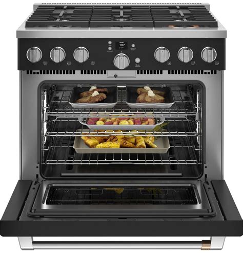 Cafe 36" Stainless Gas Range CGY366P3TD1 Abt - Abt.com