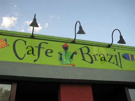 Cafe brazil. I'm willing to give Cafe Brazil another shot, yet not anytime soon. For the amount of money spent of entrees and coffee (I ordered a double espresso for $3.29), you'll be better off trying a chain restaurant/cafe in Denton for the same price yet with better quality & table service. Helpful 3. Helpful 4. Thanks 0. Thanks 1. … 