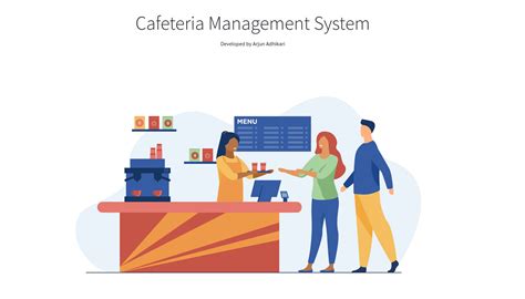 Cafeteria management system github.  This system elaborates basic concept for storing and gener...