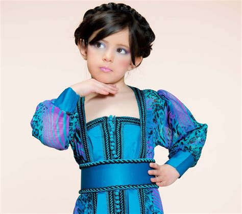 Caftan fille enfant - boutique oum zaid