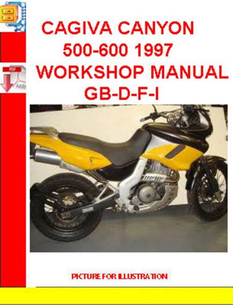 Cagiva canyon 500 600 1997 manuale d'officina gb d f i. - Dremel guide to compact power tools.