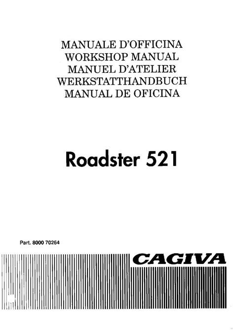 Cagiva roadster 521 1994 service manual. - Rolle der gewerkschaftsorganisationen in den wissenschaftlichen bibliotheken.