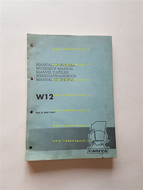 Cagiva w12 w 12 1993 workshop service repair manual. - Alat tanam padi manual rice transplant design.