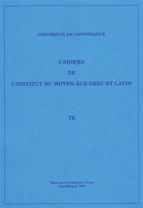 Cahiers de l'lnstitut du moyen age grec et latin. - Original corvette sting ray 1963 1967 the restorer s guide.