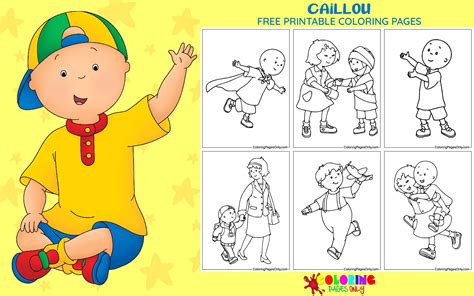 Caillou Coloring