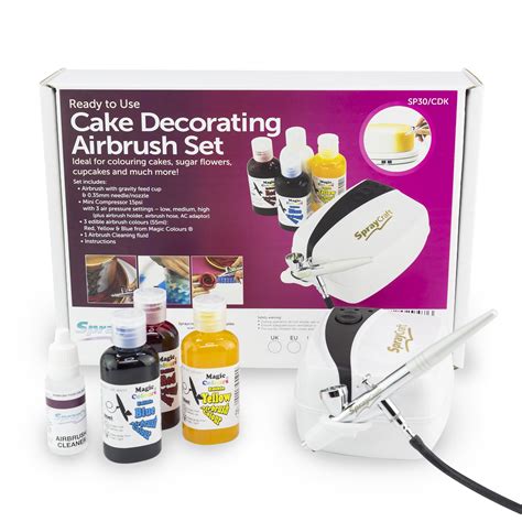 Cake Craft Airbrush and Compressor Set - Hobbies