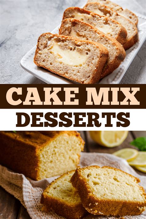 Cake Mix Cakes
