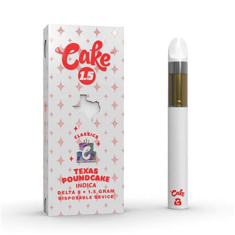 Sassafras Cake Disposable. Rated 5.00 out of 5 based on 4 customer ratings. ( 4 customer reviews) $ 80.00. + Free Shipping. ZERO additives or Filler- (No PG, No VG, No Vitamin E Acetate) Organic Terpenes. Lab Tested. 5 Bars mini box.. 
