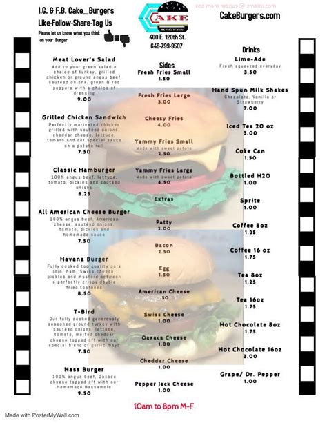 CakeBurgers - New York, NY 10035 (Menu & Order Online)