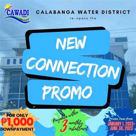 Calabanga Water District We Serve, We Love, We Care