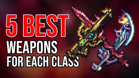 Terraria has no formal player class or leveling system. However, weapons can be grouped into four distinct categories based on their damage type – melee, ranged, magic, and summoning.Each class has its strengths and weaknesses and has a wide variety of weapons to choose from. Melee; The melee class is powerful, sporting high defense and …. 