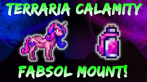 Calamity mounts. The Calamity Mod adds many new tools to the game, typically crafted with new crafting materials and sometimes serving as upgrades to existing tools. The mod also adds items which change the time of day upon use, as well as enable certain new mechanics to affect gameplay. Main Article: Summoning items Main Article: Scrolls 