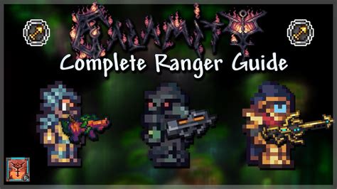 Introduction. This guide is by no way the definitive way to play the ranger class. There are a ton of weapons, accessories and buffs that you can include in your build. This guide is simply an example of how one might play the ranger class. It is recommended to start on a small, Crimson world.