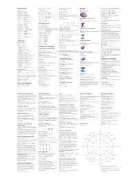 Calc 3 Cheat Sheet Docsity