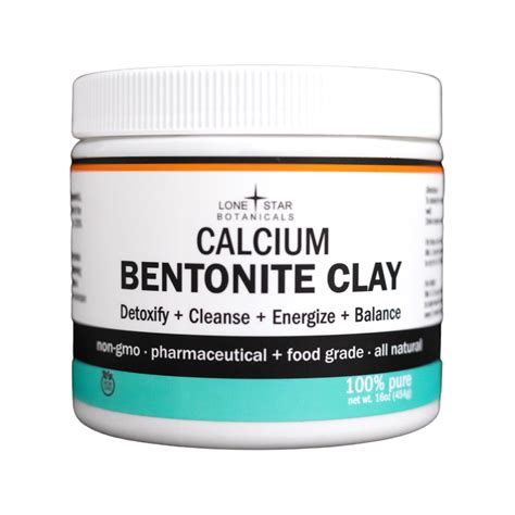 Calcium Bentonite Clay - Lone Star Botanicals