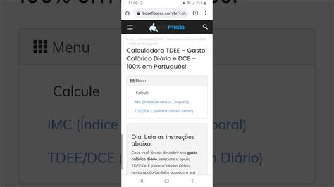 Calculadora Tdee Descubra Seu Gasto Calorico Diario Youtube