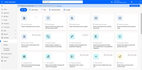 Calculadora de AI Builder Microsoft Power Automate