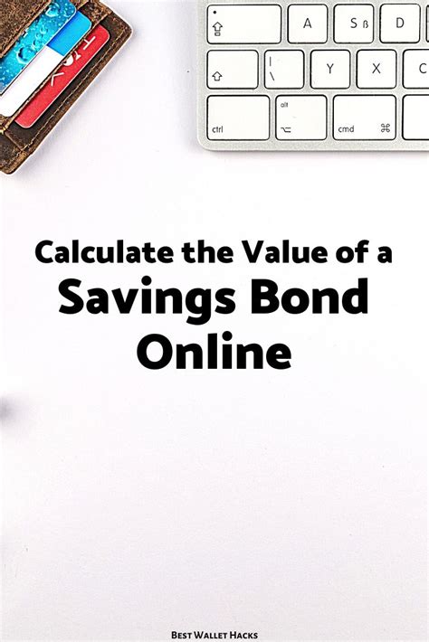 Calculate value of e bonds. The Savings Bond Calculator WILL: Calculate the value of a paper bond based on the series, denomination, and issue date entered. (To calculate a value, you don't need to enter a serial number. However, if you plan to save an inventory of bonds, you may want to enter serial numbers.) Store savings bond information you enter so you can view or ... 