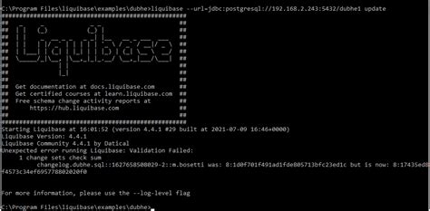 Calculation of checksum md5sum - General Discussion - Liquibase