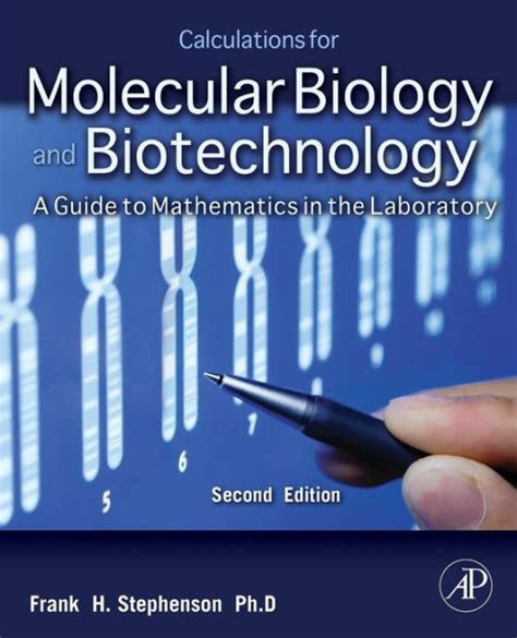 Calculations for molecular biology and biotechnology second edition a guide to mathematics in the laboratory 2e. - Solution manual matrix analysis structure by kassimali.