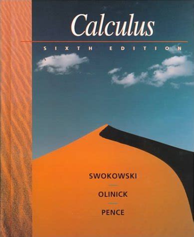 Calculus 6th edition solution by earl w swokowski. - The bluffers guide to consultancy the bluffers guides.