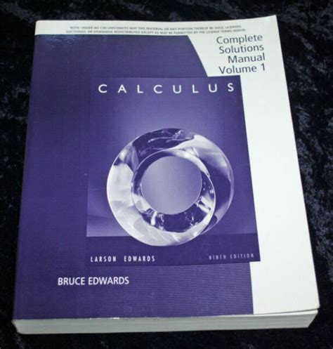 Calculus 9th edition larson edwards solution manual. - 2006 springdale owners manual travel trailers.
