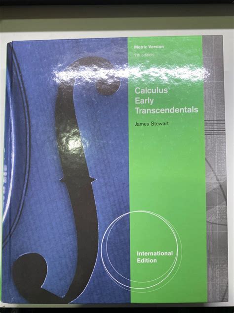Calculus Early Transcendentals 7th Edition James Stewart