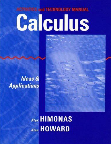 Calculus Technology Tools Manual Ideas And Applications