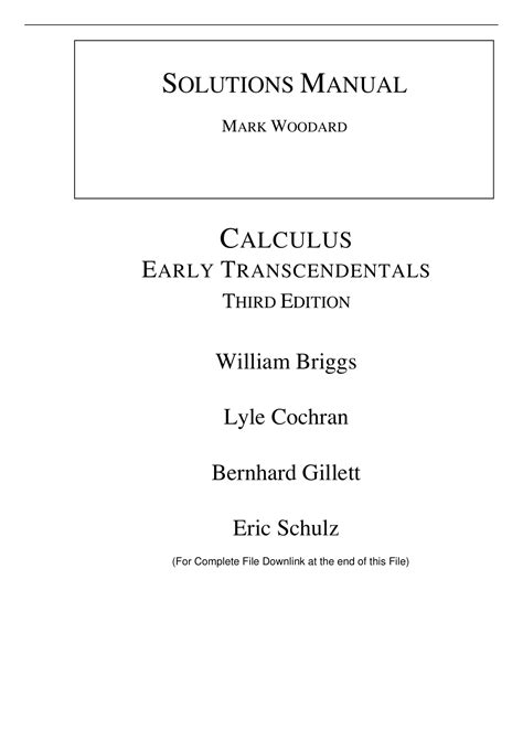 Calculus briggs cochran solutions manual 3. - National correct coding manual a comprehensive guide to medical ncci unbundling errors version 132 3rd quarter.