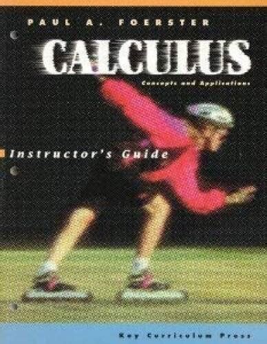 Calculus concepts and calculators instructors guide. - Felix, net i nika oraz pałac snów.