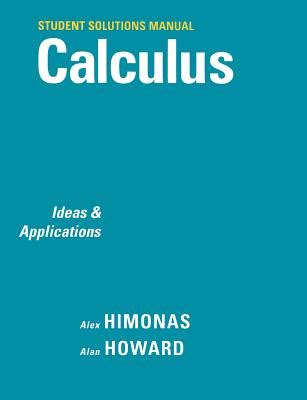 Calculus ideas and applications student solutions manual. - Motore di servizio manuale johnson 225 cv.