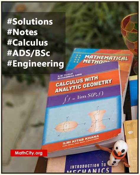 Calculus one and several variables with analytic geometry solutions manual. - Drie voordrachten over de nieuwe beeldende kunst.