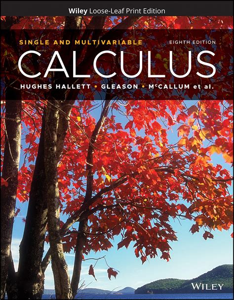 Read Online Calculus Single And Multivariable By Deborah Hugheshallett