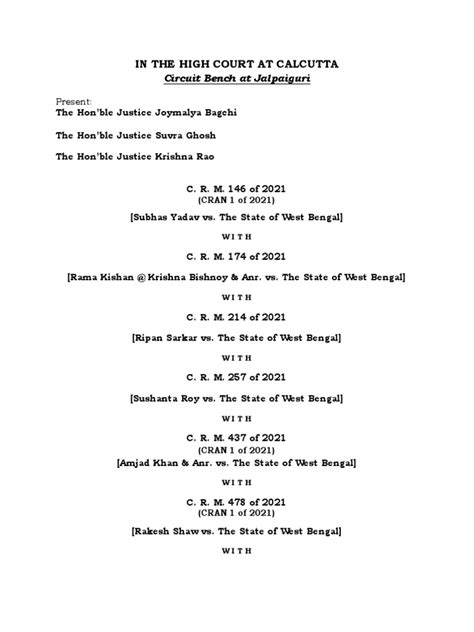 Calcutta high court judgement pdf.  Check judgements and orders of Calcutt...